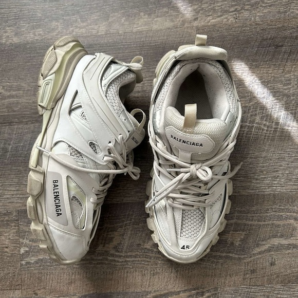 White Balenciaga track runners - Picture 1 of 7